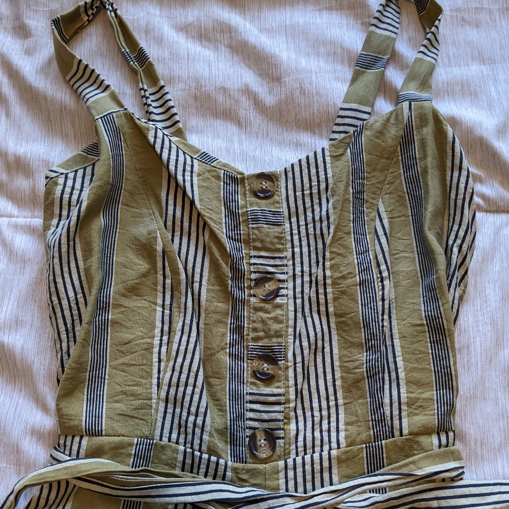 Striped Romper - Picture 3 of 7